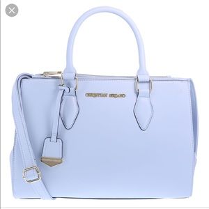 Baby blue purse